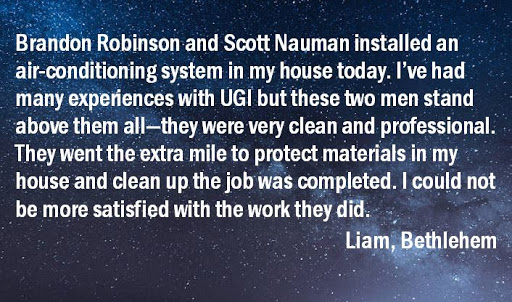 HVAC Contractor «UGI Heating, Cooling & Plumbing», reviews and photos, 340 W Roseville Rd #2, Lancaster, PA 17601, USA