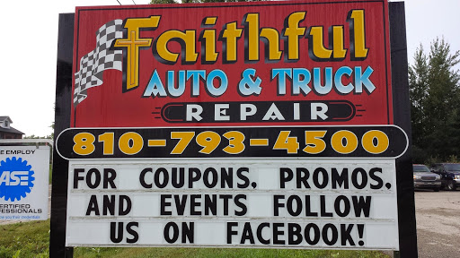 Auto Repair Shop «FAITHFUL AUTO & TRUCK REPAIR», reviews and photos, 5549 N Lapeer Rd, North Branch, MI 48461, USA