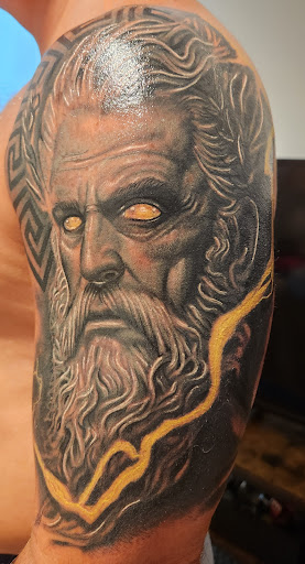 Explore bakery tattoo ideas, creative tattoo ideas in Sarasota, available at SEVEN SINS Tattoo Studio