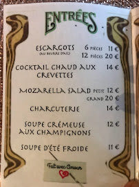 La Taverne de Montbrun à Dournazac menu