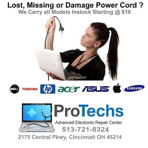 Computer Repair Service «PROTECHS (Advanced Laptop Repair Center)», reviews and photos, 2175 Central Pkwy, Cincinnati, OH 45214, USA
