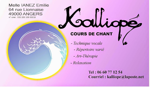 Cours de musique Kalliope : Technique vocale, Chant & Bien - être Angers
