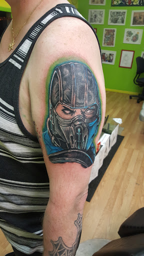 Explore art tattoo ideas, creative tattoo ideas in Chicago, available at Mind Crusher Tattoo