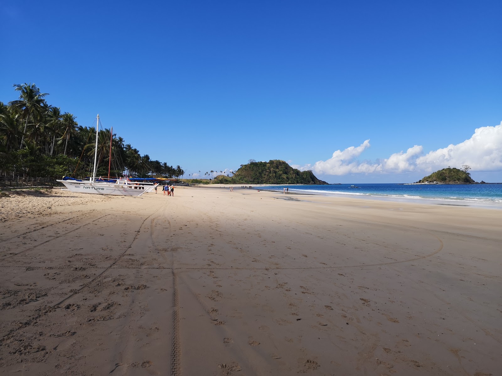 Foto van Twin Beach en de nederzetting