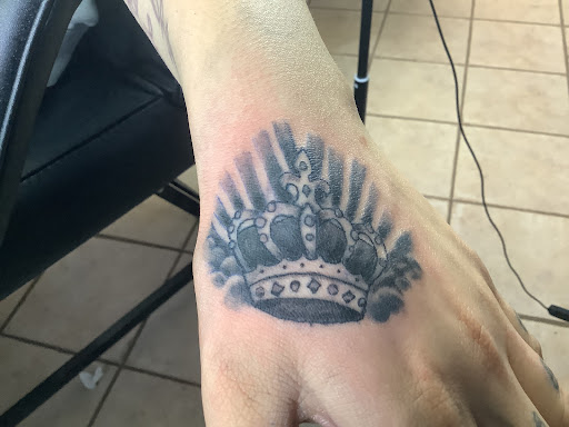 Explore mens infinity tattoo ideas, creative tattoo ideas in Whitehall, available at Beachside Tattoos & Smoke Shop