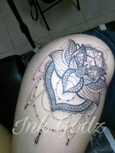 Explore small cross tattoo ideas, creative tattoo ideas in Saint Petersburg, available at Ink Godz Tattoos