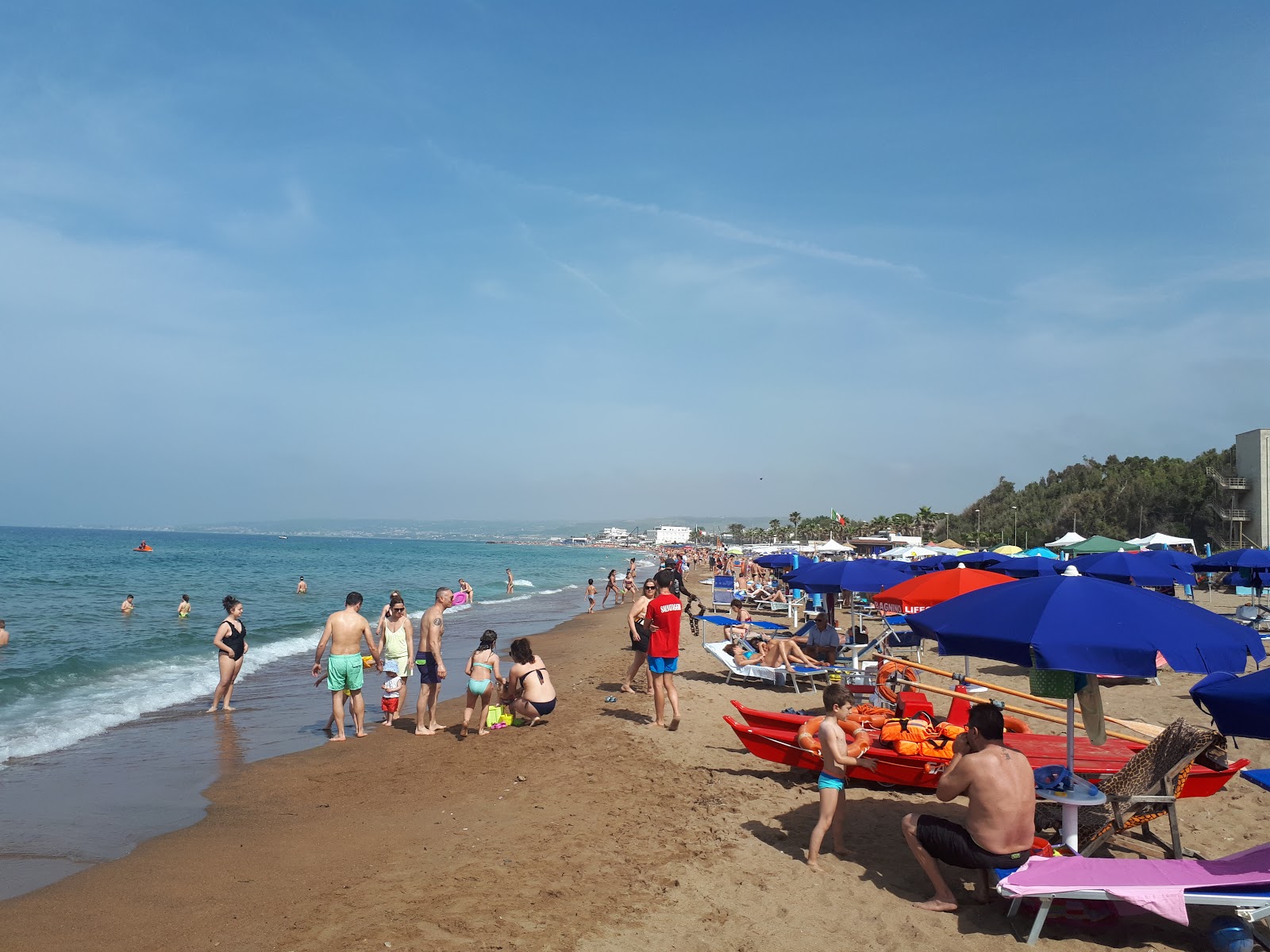 Foto van Strand van Santa Severa II met direct strand