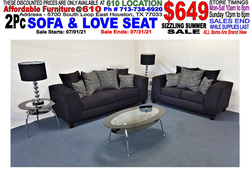 Furniture Store «Affordable Furniture 610», reviews and photos, 5700 South Loop E F, Houston, TX 77033, USA