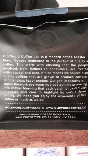 Coffee Shop «Old World Coffee», reviews and photos, 104 California Ave, Reno, NV 89509, USA