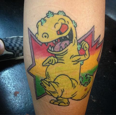 Explore skiing tattoo ideas, creative tattoo ideas in San Diego, available at Sideshow Tattoo and Piercing