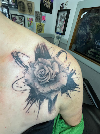 Explore dodgers tattoo ideas, creative tattoo ideas in Elmira, available at Silva Ink Gallery