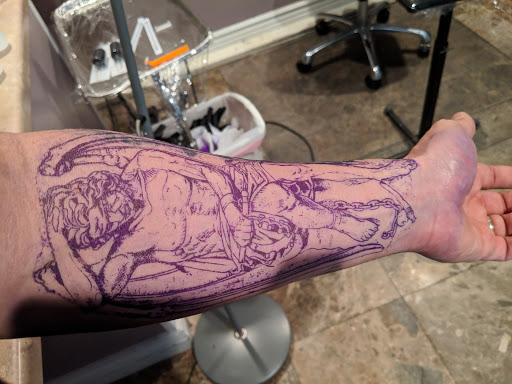 Explore kidney cancer tattoo ideas, creative tattoo ideas in North Arlington, available at Art In Motion Tattoo Studio