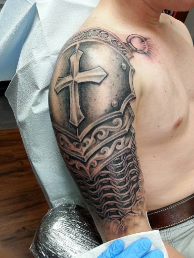 Explore cannabis tattoo ideas, creative tattoo ideas in Clayton, available at Black Pearl Tattoo Company