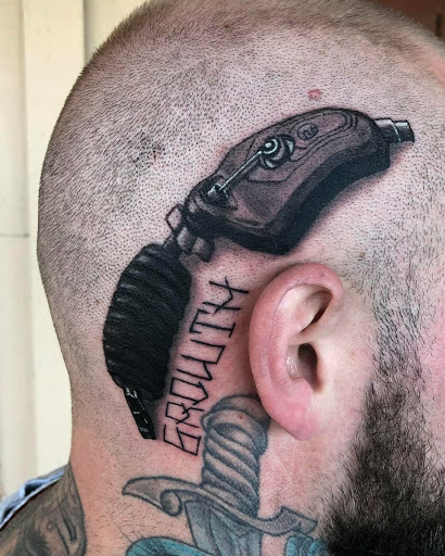 Explore arm shoulder tattoo ideas, creative tattoo ideas in Roscoe, available at Elevated Ink Tattoo