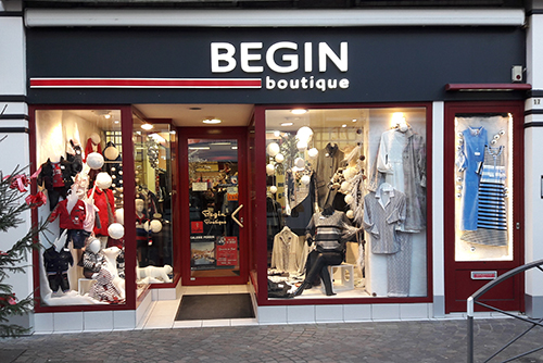 BEGIN BOUTIQUE à Montbéliard