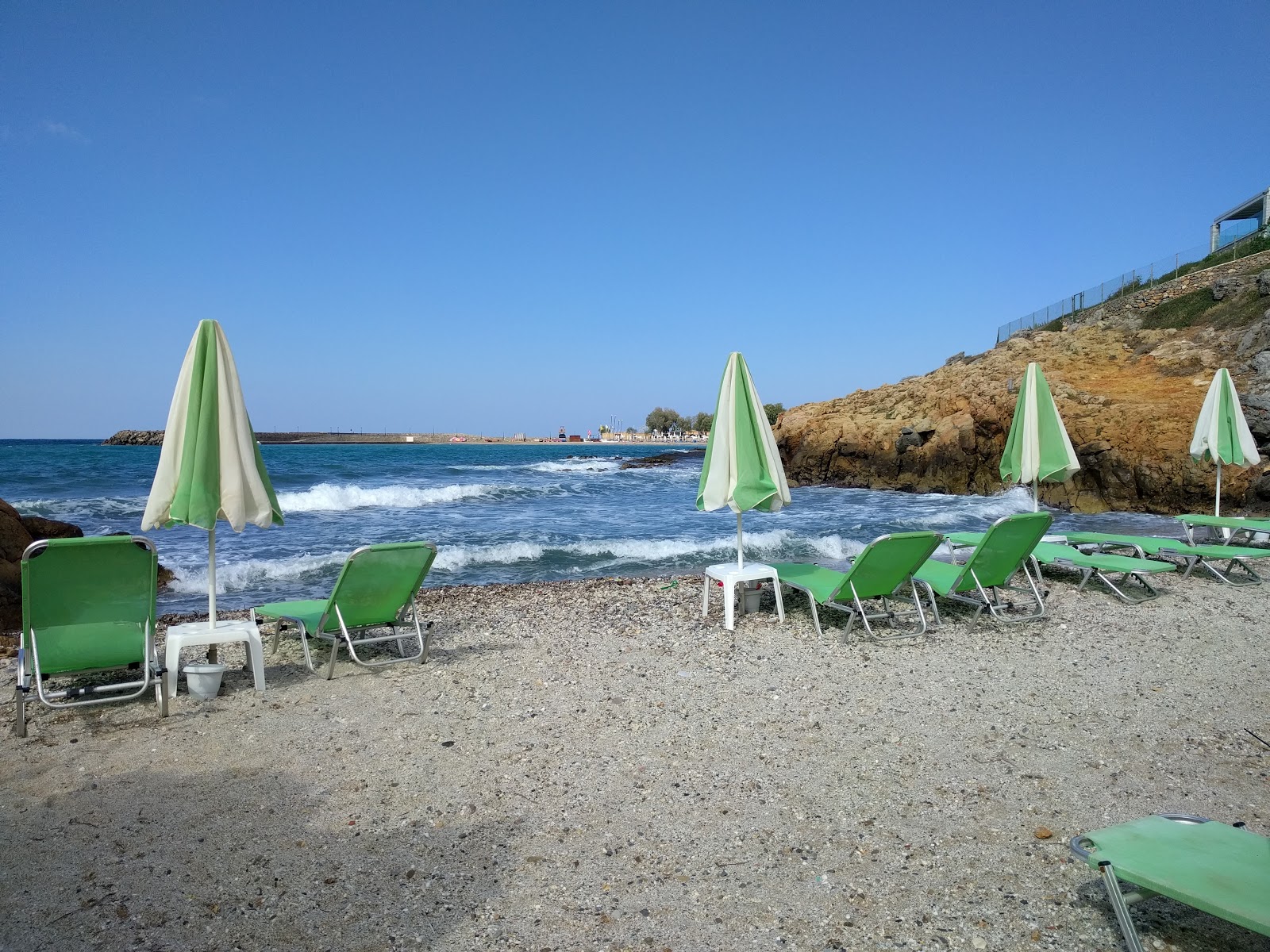 Fotografija Avlaki Beach udobje območja