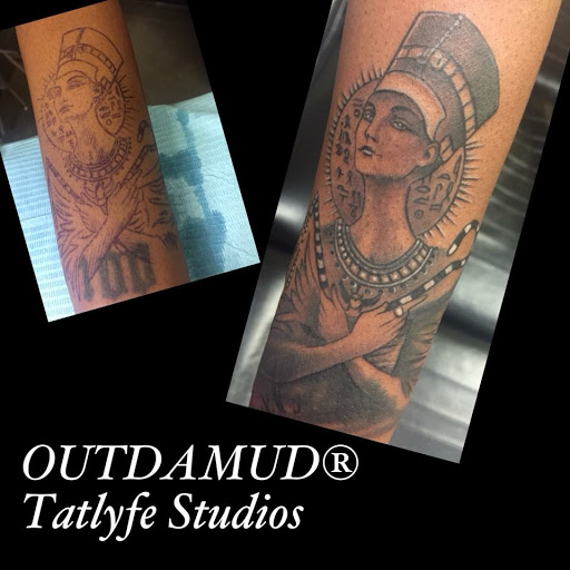 Explore frame tattoo ideas, creative tattoo ideas in Savannah, available at Tatlyfe Studios