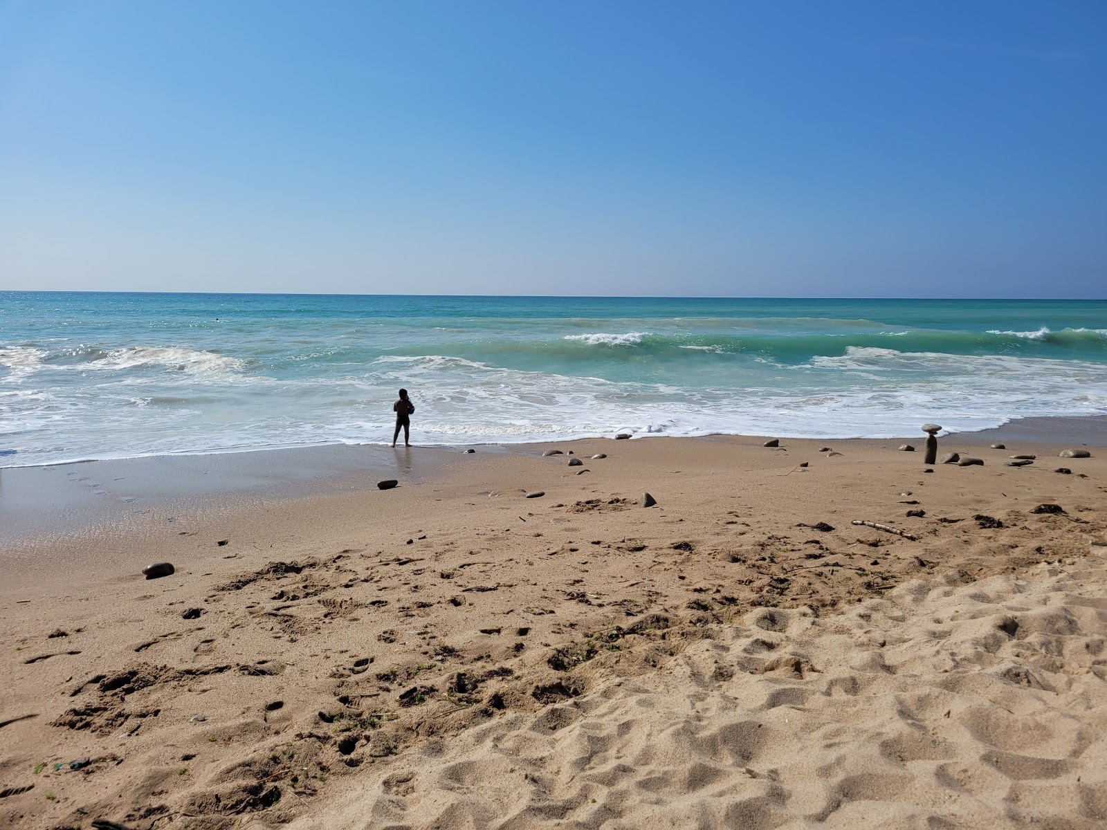 Fotografija Plaža Bidart nahaja se v naravnem okolju