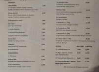 Menu / carte de Zum Sakis à Berod bei Wallmerod