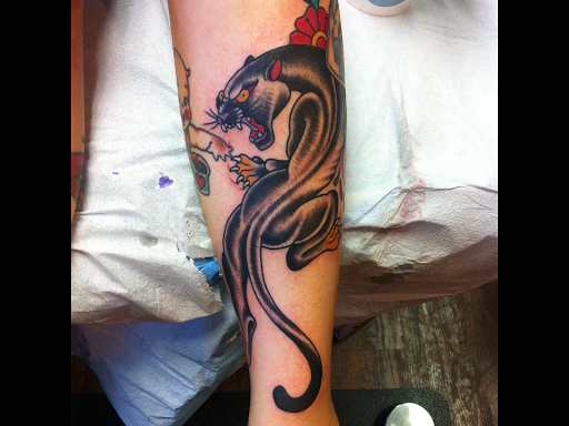 Explore alien tattoo ideas, creative tattoo ideas in Jacksonville, available at TrueLove Tattoo