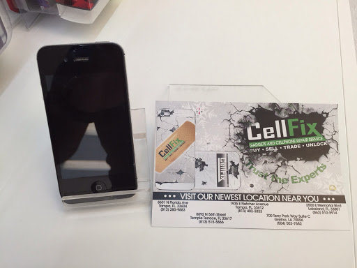 Cell Phone Store «CELLFIX - CELLPHONE REPAIR- TEMPLE TERRACE», reviews and photos, 8892 N 56th St, Temple Terrace, FL 33617, USA