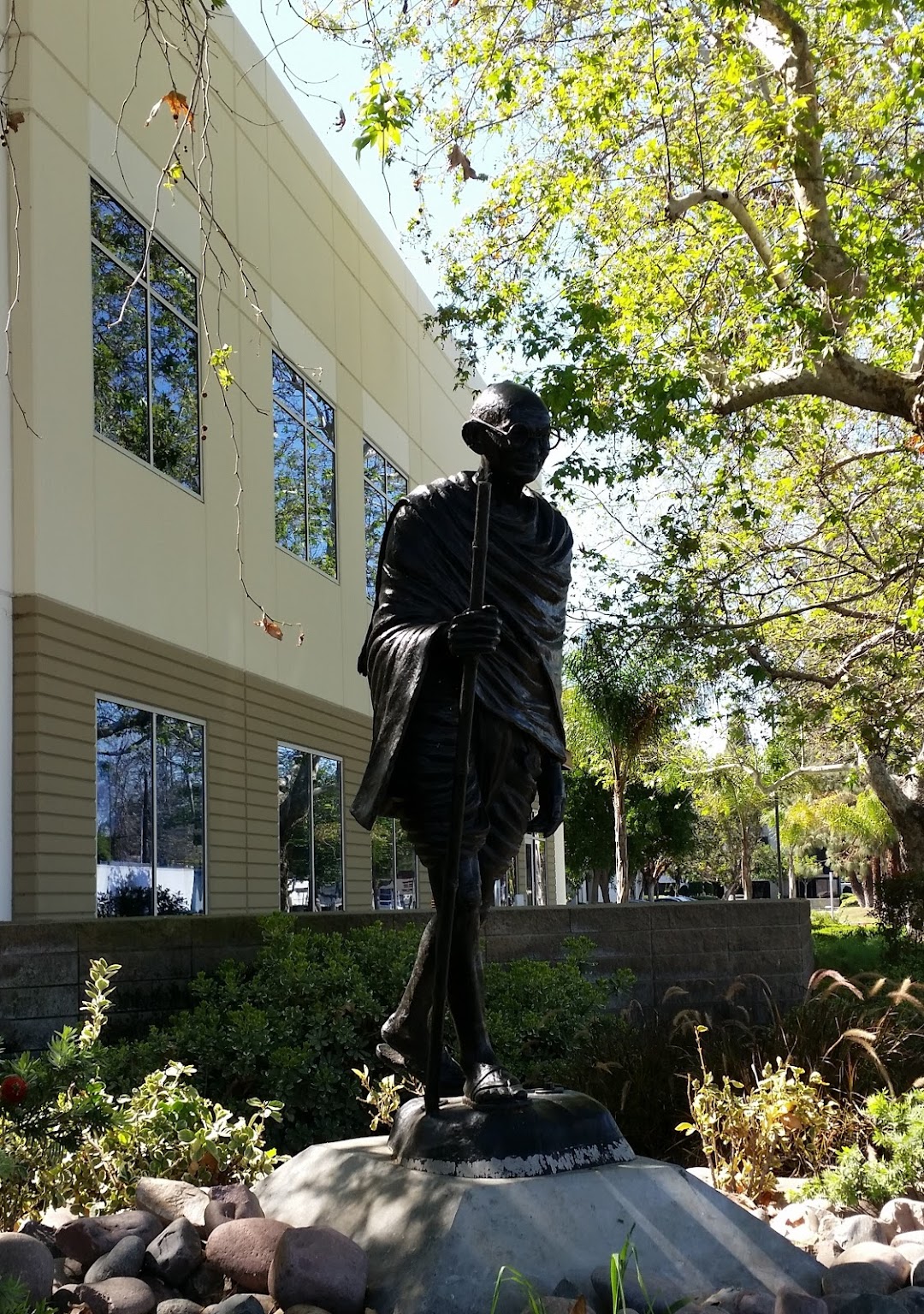 Statue Gandhi