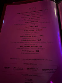 Menu / carte de Bumbú Restaurant à Aubervilliers