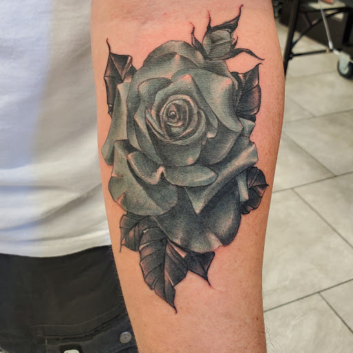Explore artemis tattoo ideas, creative tattoo ideas in Fontana, available at Dark Hearts Tattoo Gallery