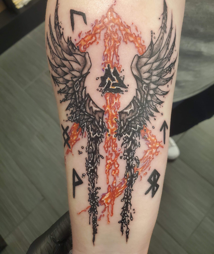 Explore spartan tattoo ideas, creative tattoo ideas in Palm Harbor, available at Angry Owl Tattoo and Piercing