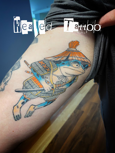 Explore monster tattoo ideas, creative tattoo ideas in Moweaqua, available at Fleshwound Tattoo