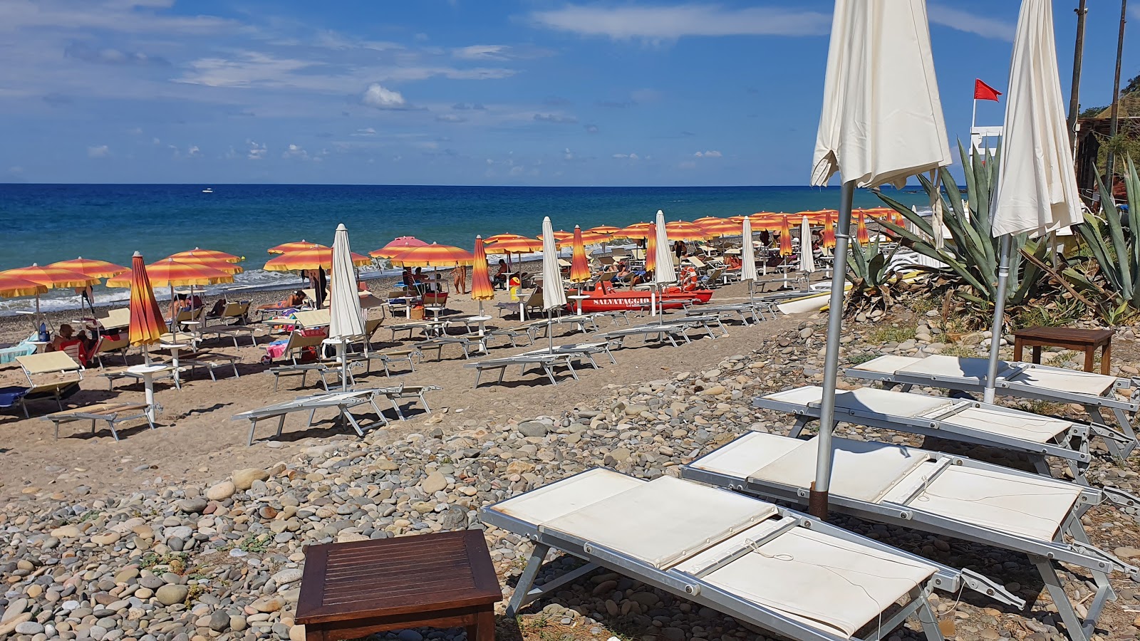 Foto von Nunziatina beach befindet sich in natürlicher umgebung