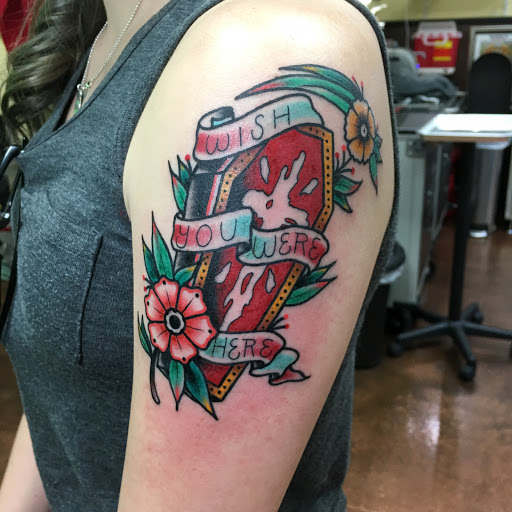 Tattoo Shop «Sinful Skin Tattoo Studio and Body Piercing», reviews and photos, 8110 W Union Hills Dr #240, Glendale, AZ 85308, USA