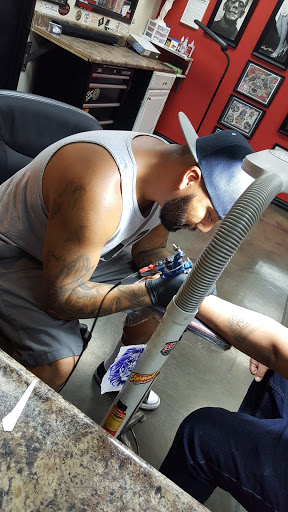 Explore lower half sleeve tattoo ideas for females, creative tattoo ideas in Garden Grove, available at Dr. Tattoo Studio