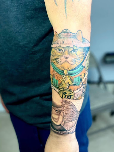 Explore stomach tattoo ideas female, creative tattoo ideas in Norcross, available at Brotherhood Tattoo