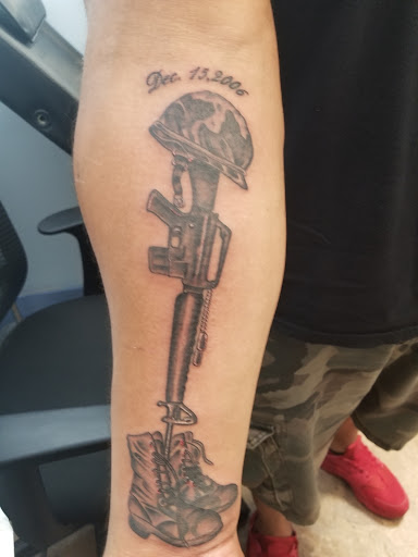 Explore small fish tattoo ideas, creative tattoo ideas in Norwalk, available at Three Hammers Tattoo