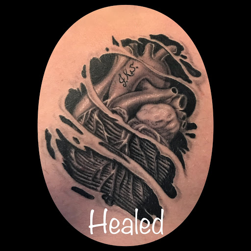 Explore healing tattoo ideas for females, creative tattoo ideas in Copperas Cove, available at Black Moon Tattoo Company