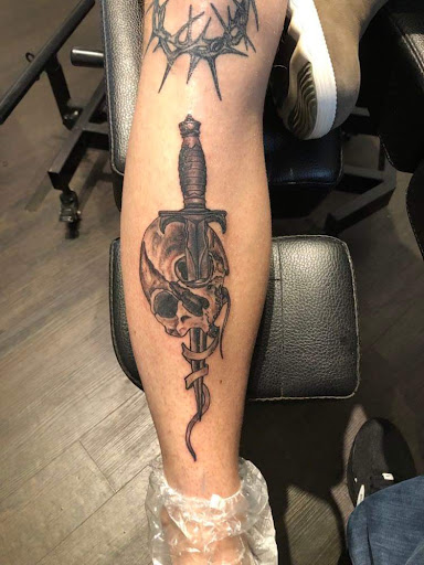 Explore mob tattoo ideas, creative tattoo ideas in Bridgeport, available at Pike Street Studios Tattoo and Body Piercing