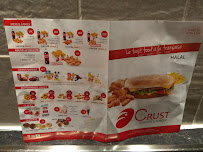 Crust chicken and burger à Orléans menu