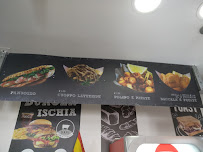 Sandwicherie Mecledon à Ischia (le menu)