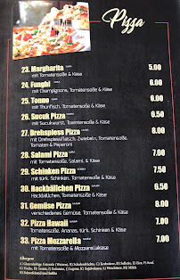 Carte du Döner by Biskin à Ransbach-Baumbach