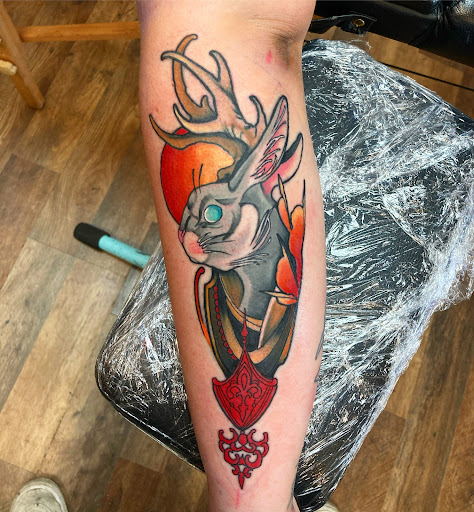 Explore non binary tattoo ideas, creative tattoo ideas in Findlay, available at Tattoos by Brayden