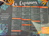 Restaurant La Capanna à Dunkerque - menu / carte