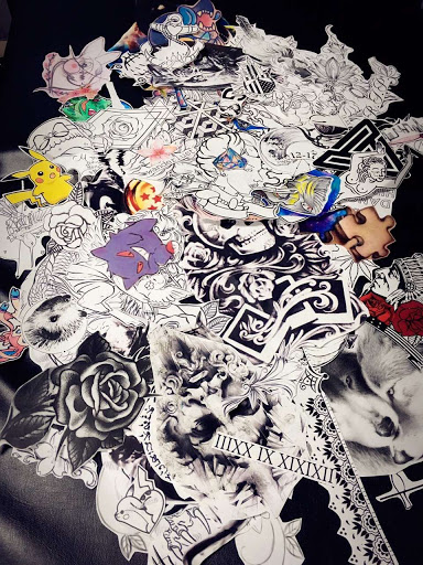 Find alpha and omega tattoo ideas for your next unique tattoo in Flushing at Ching Tattoo