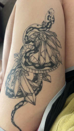 Explore blessed tattoo ideas, creative tattoo ideas in Salt Lake City, available at Sugar Studios