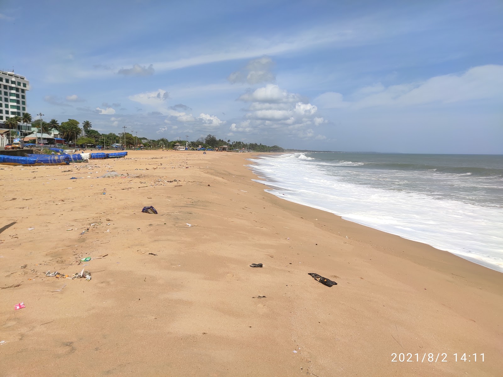 Photo de Kollam Beach - endroit populaire parmi les connaisseurs de la détente