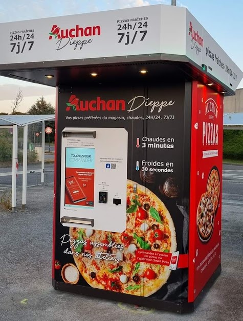 Pizza auchan à Dieppe (Seine-Maritime 76)