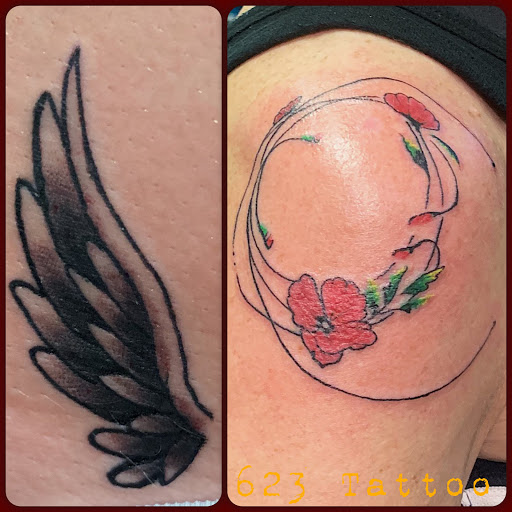 Explore aladdin tattoo ideas, creative tattoo ideas in Watertown, available at 623 Tattoo