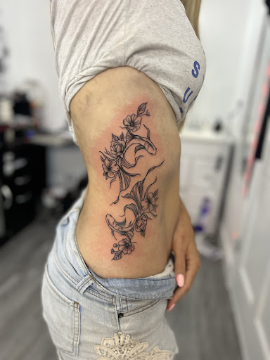 Explore tattoo ideas for chest piece, creative tattoo ideas in Oconomowoc, available at Kitty Kattoo