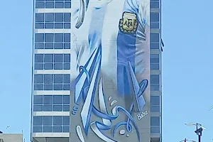 Mural de Maradona en Canning image