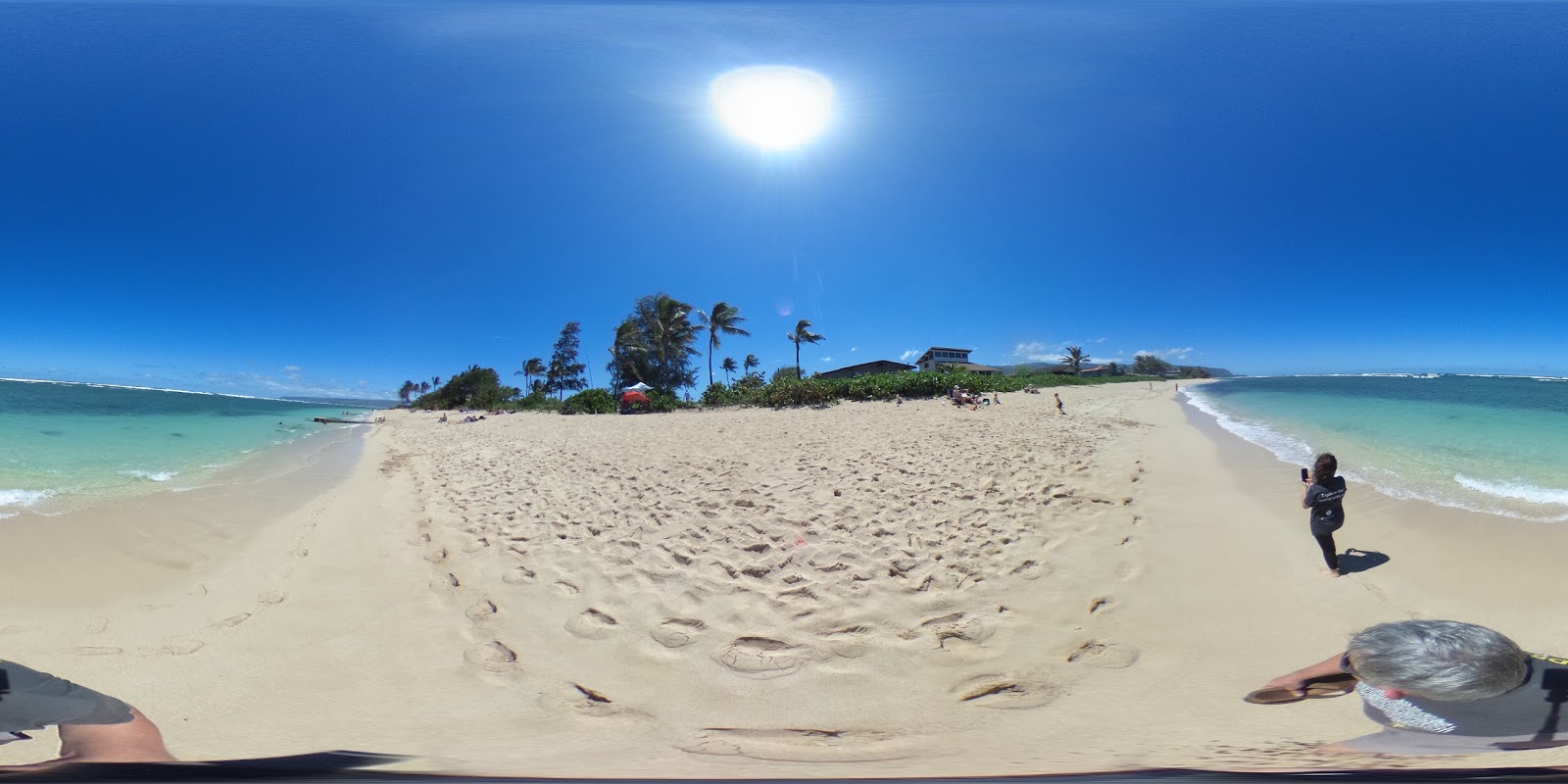 Fotografija Aweoweo Beach Park z turkizna čista voda površino